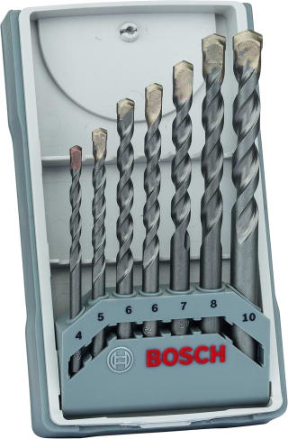 BOSCH Betonborenset CYL-3, 7-delig voor €8,12 bij Amazon