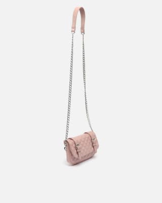 Bolso bandolera color rosa mini acolchado Lanikai por 5.40€