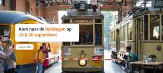 Bezoek gratis tientallen spoorlocaties tijdens de raildagen op 19 & 20 september