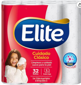 Papel Higiénico Elite 32 Rollos por $76 | Oferta Amazon