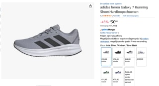 Adidas Performance Galaxy 7 Hardloopschoenen voor €30,08 bij Amazon
