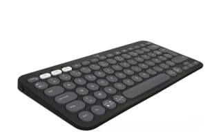 Clavier sans fil LOGITECH Pebble 2 K380s Graphite à 37,54€