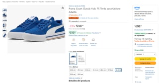 Puma Court Classic Vulc FS por $699 en Amazon