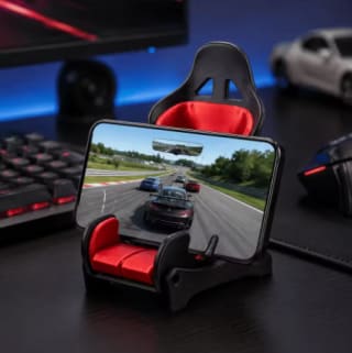 Soporte para Teléfono con Diseño de Asiento de Coche por $53 en AliExpress