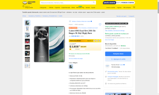 Cubot X90 256GB por $3,808 | Oferta Mercado Libre