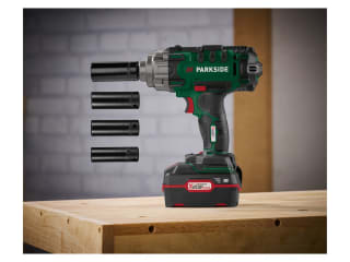 Set básico atornilladora impacto 20V recargable Lidl por 46,58€