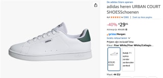 ADIDAS SPORTSWEAR Sneakers laag 'Urban Court voor €29,95 bij Amazon
