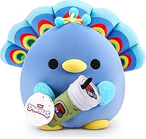 Snackles Peacock with Kung Fu Tea (Matcha) 77690V knuffel voor €6,85 bij Amazon