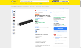 Barra de Sonido Aiwa AWSBH15 por $413 | Mercado Libre