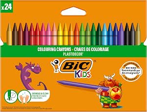 24 ceras BIC Kids de Colores para Niños por 3.95€