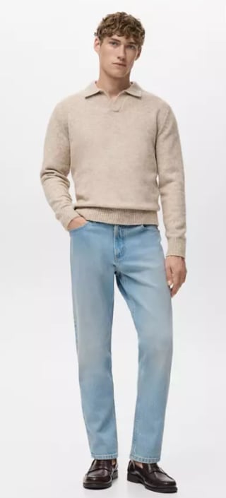 Jeans Ben cropped tapered fit para Hombre por 11.99€