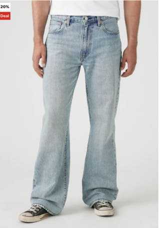 Levi's 567 loose fit jeans voor €41,56 dmv code bij Zalando