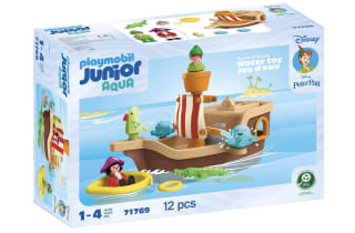 PLAYMOBIL Junior & Disney Peter Pan Barco Pirata por 31,99€