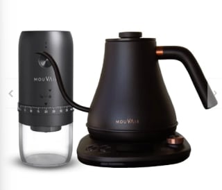 Hervidor Inteligente Mouvair Swan Negro+Molinillo d/Café Eléctrico $86.990 Sodimac.cl