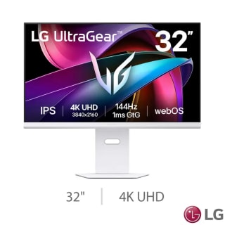 LG UltraGear 32 Inch 4K Ultra HD 144Hz IPS Smart Gaming Monitor, 32G810SA-W With £16