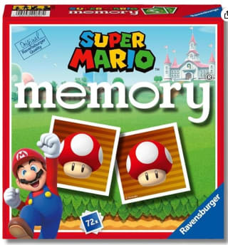 Memory Super Mario marca Ravensburger por 7.99€