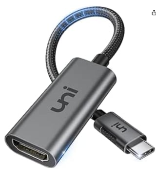 Adaptateur USB C vers HDMI femelle 4K@60Hz à 12,09€