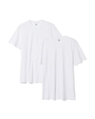 Heren T-shirts extra lang 1+1 gratis