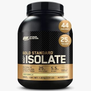 Proteína Optimum Nutrition Isolate 2.91 lb por $999 | Amazon