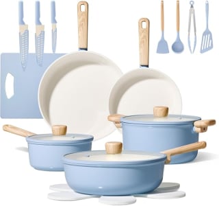 Set Cocina Carote 24 Piezas Antiadherente Cerámica por $1,246 | Amazon