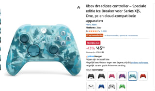 MICROSOFT Ice Breaker Xbox-controller voor €45,98 bij Amazon