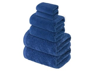 LIVARNO home Lot de 6 serviettes de toilette en éponge à 9,99€