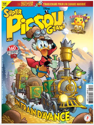 Abonnement 12 mois à Super Picsou Géant pour 37€