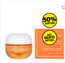 50% kassakorting op Laneige producten bij Kruidvat
