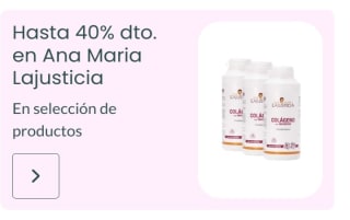 Hasta -40% de Dto en Ana Maria Lajusticia.