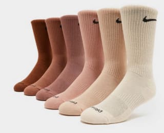 Lot de 6 paires de chaussettes rembourrées Nike Crew à 16€
