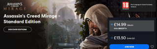Assassin’s Creed Mirage (PC – Ubisoft Connect) – £13.50 with Code HOLIDAY20