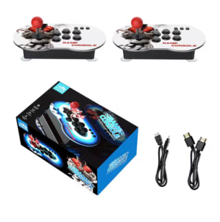 Retro TV consola basculante doble juegos y batería con 10.000 videojuegos por 59,69€