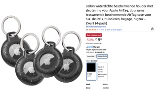 BELKIN Airtag Waterproof Keyring 4 Pack voor €19,99 bij Amazon