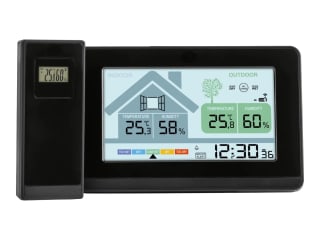 LIVARNO Radio-Controlled Weather Station & Ventilation Monitor £9.99