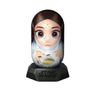 Ravensburger Puzzle 3D Hylkies Star Wars Princesa Leía por 2€