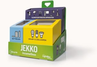 Gratis Jekko lampen inzamelbox