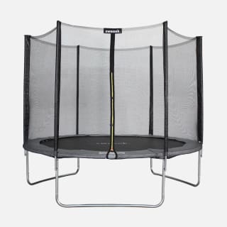 Trampoline ⌀ 305cm avec filet de protection gris à 107,99€