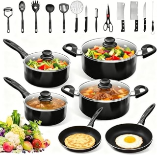 Set 23 Piezas Cocina Aluminio Antiadherente por $799 | Amazon
