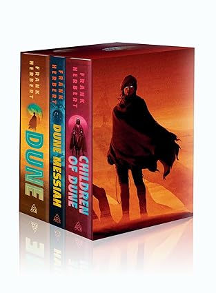 Dune Saga 3-Book Deluxe Hardcover Boxed Set voor €70,30 bij Amazon