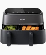 Philips Airfryer met twee baklades voor €89,95 bij Ibood
