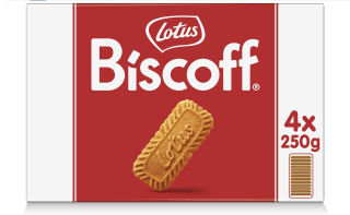 Lotus biscoff galleta caramelizada pack 4 x 250g 1 kg por 6€