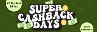 Super Cashback Days bij Scoupy