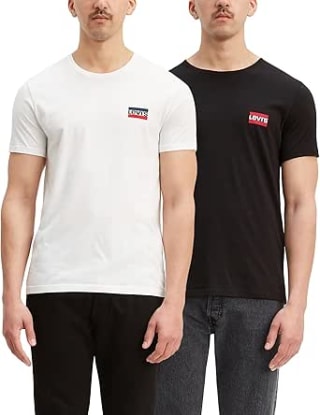 Levi’s 2-Pack Graphic T-Shirts £11.30 Slim Fit