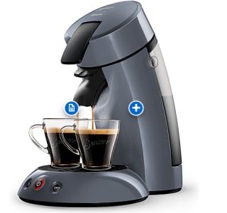 Cafetière à dosettes Philips Senseo II Mystic Blue HD7806/51 à 59,99€