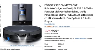 ECOVACS X12 OMNICYCLONE Robotstofzuiger voor €979 bij Amazon