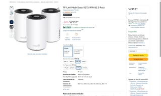 Router TP-Link Deco XE75 por $4,952 | Oferta Amazon