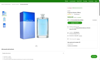 Perfume Nautica Voyage EDT 200ml por $332 | Ahorro Bodega Aurrera