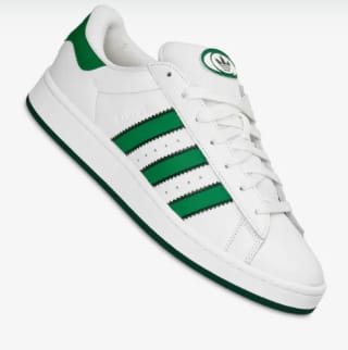 Baskets Adidas Campus 00s Core White Green à 39,99€