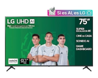 Smart TV LG 75" UHD por $11,999 | Coppel