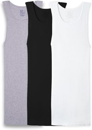 Fruit of The Loom Camiseta Atlética (paquete de 3) por $129 en Amazon